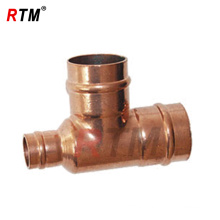 3 inch copper reducing tee fittings